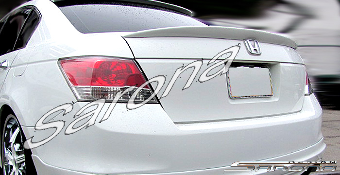 Custom Honda Accord Trunk Wing  Sedan (2008 - 2012) - $240.00 (Manufacturer Sarona, Part #HD-087-TW)
